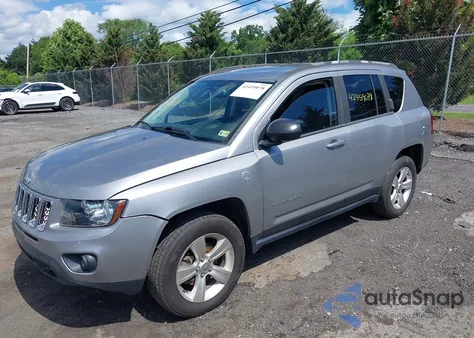 2015 Jeep Compass Sport из США, поврежденный, VIN 1C4NJDBBXFD208431